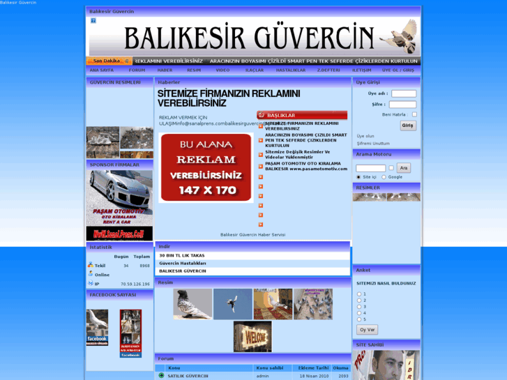 www.balikesirguvercin.com