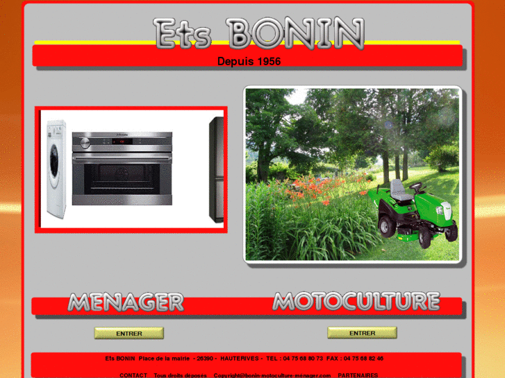 www.bonin-motoculture-menager.com