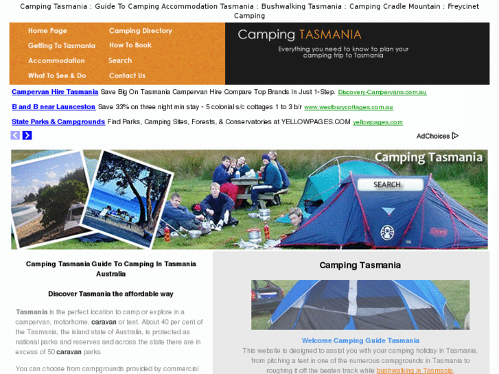 www.campingtasmania.com