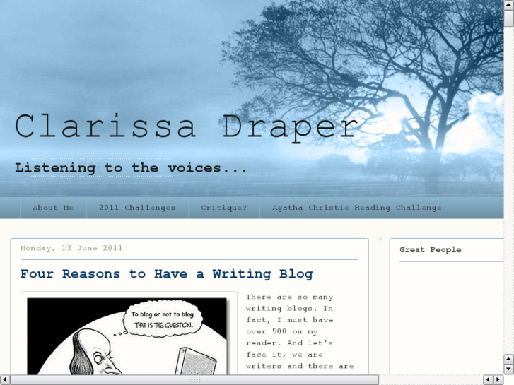www.clarissadraper.com