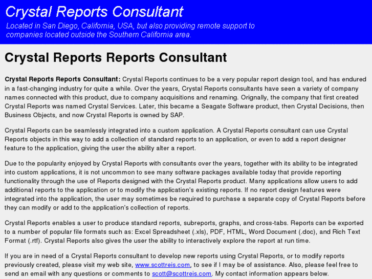 www.crystalreportsreportsconsultant.com