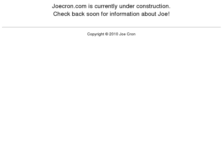 www.joecron.com