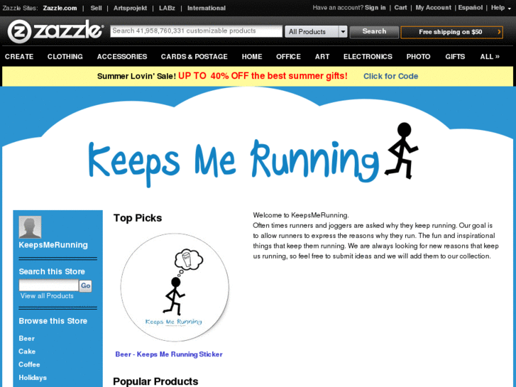 www.keepsmerunning.com