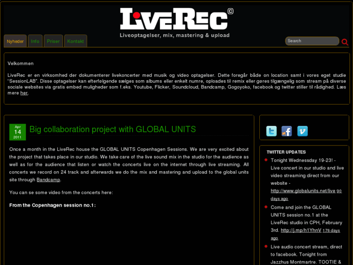 www.liverec.dk