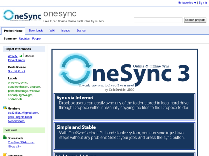 www.one-sync.info