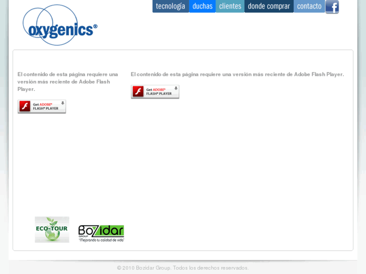 www.oxygenics.es