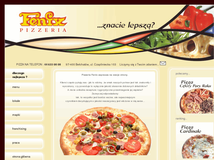 www.pizzeriafenix.pl
