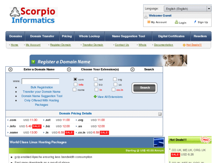 www.scorpioinformatics.info