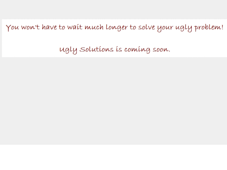www.uglysolutions.com