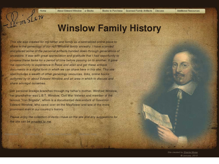 www.winslowfamilyhistory.com