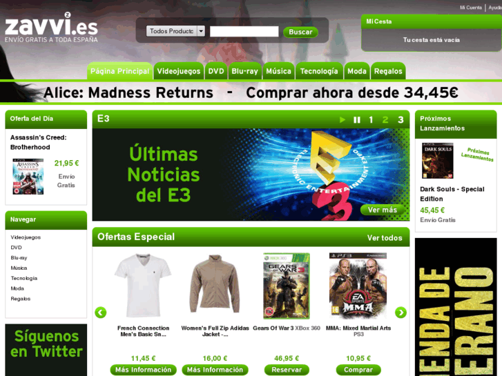 www.zavvi.es