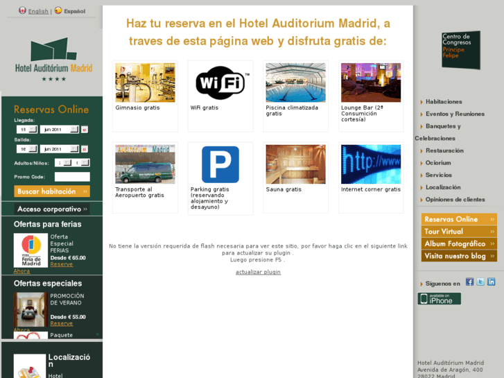 www.auditoriumhoteles.com