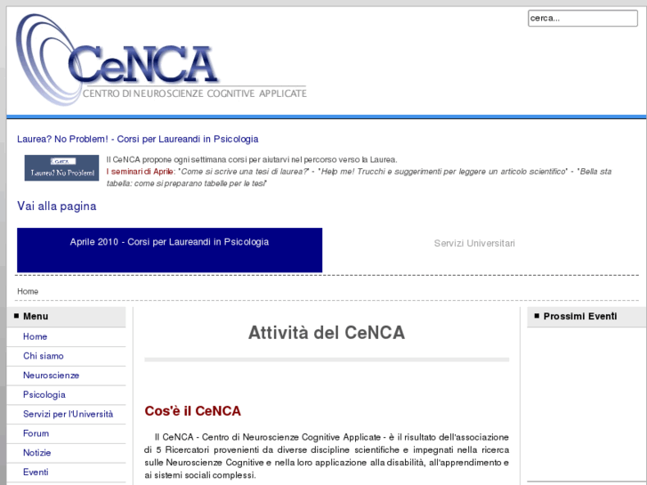 www.cenca.it