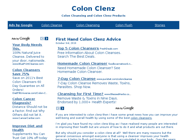 www.colonclenzadvice.com