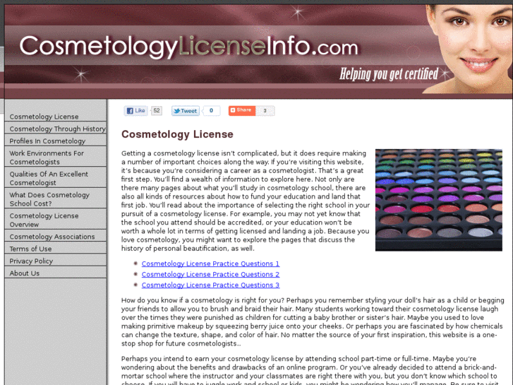 www.cosmetologylicenseinfo.com