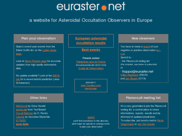www.euraster.net