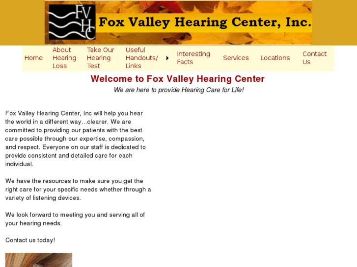 www.foxvalleyhearingcenter.com