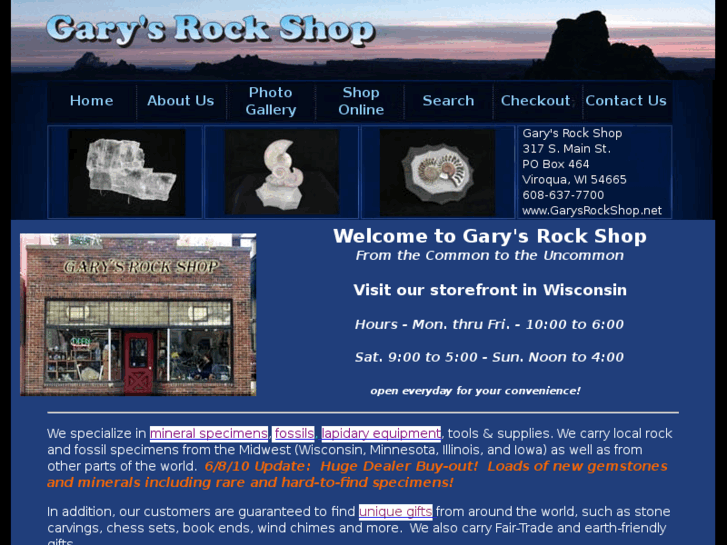 www.garysrockshop.net