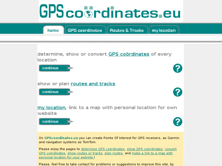 www.gpscoordinates.eu