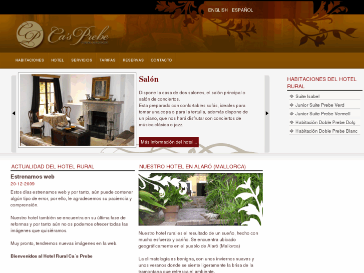 www.hotelrural-casprebe.com