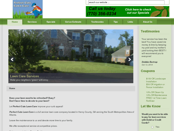 www.perfectcutslawncare.com