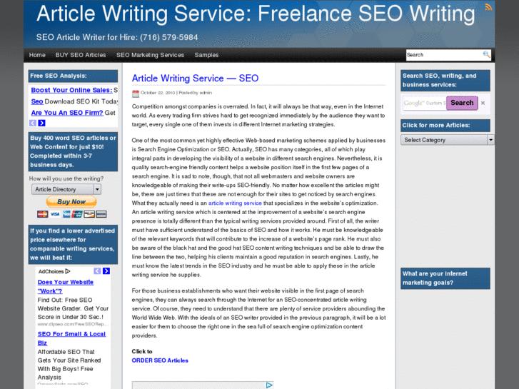 www.seoarticleswritingservice.com