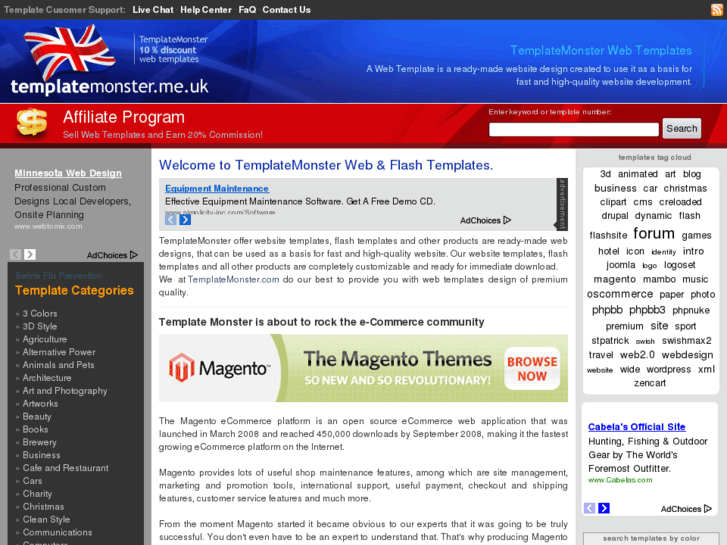 www.templatemonster.me.uk