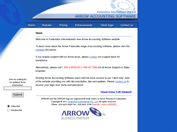 www.arrowaccountingsoftware.com