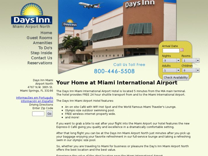 www.daysinnmiamiairport.com