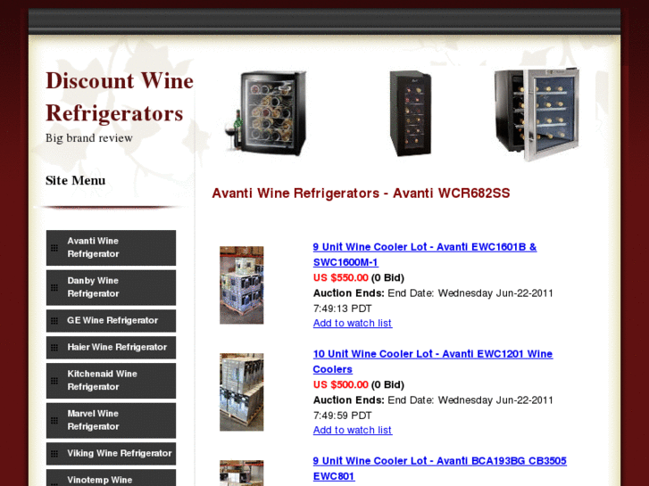 www.discountwinerefrigerators.com