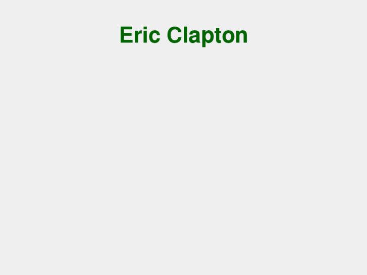 www.ericclapton.info