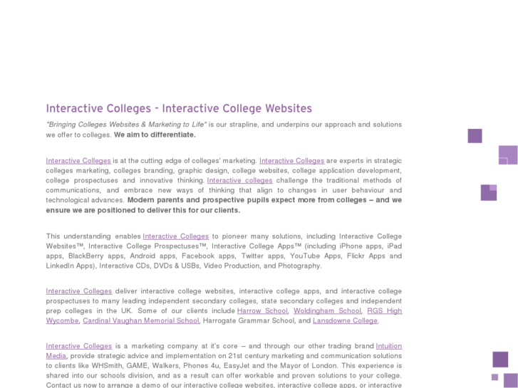 www.interactive-college-websites.com