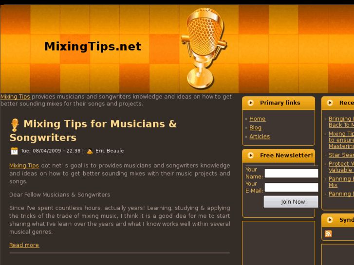 www.mixingtips.net