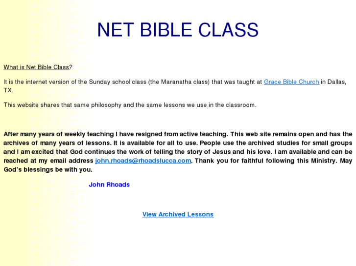 www.netbibleclass.org