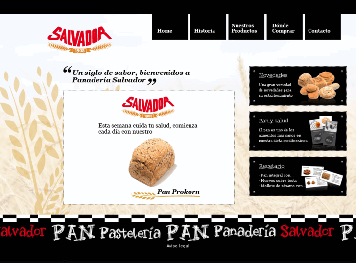 www.panaderiasalvador.es