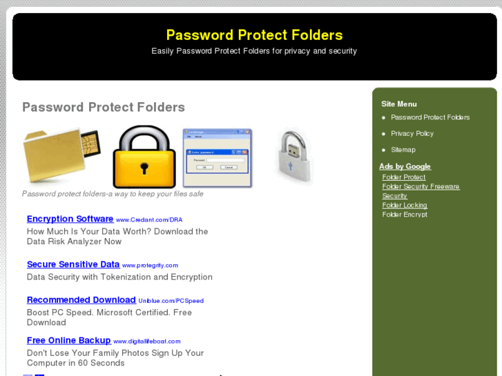 www.passwordprotectfolders.net