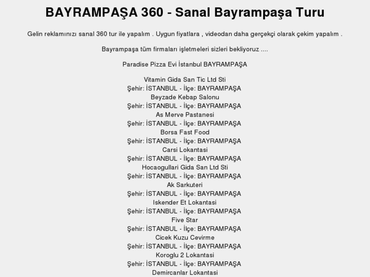 www.bayrampasa360.com