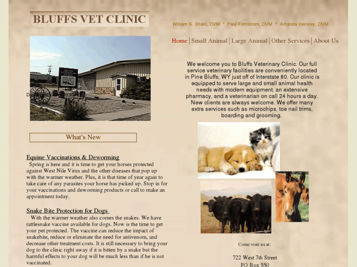 www.bluffsvetclinic.com