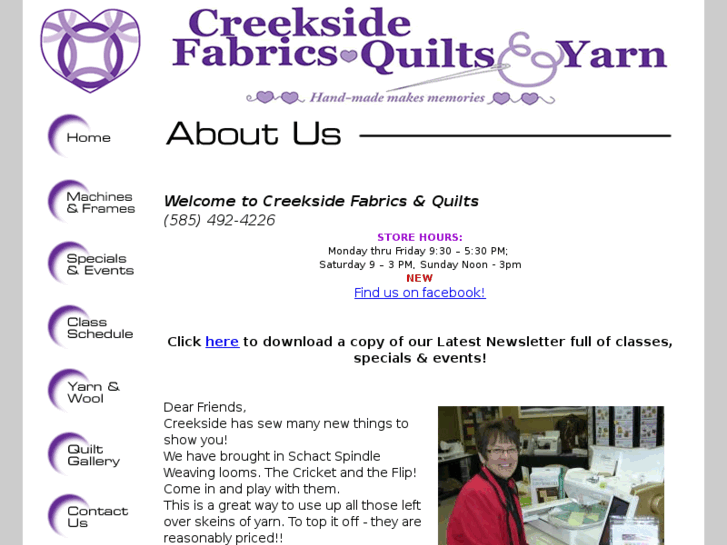 www.creeksidefabrics.com