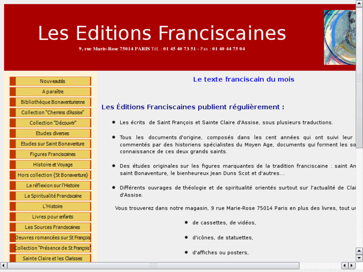 www.editions-franciscaines.com