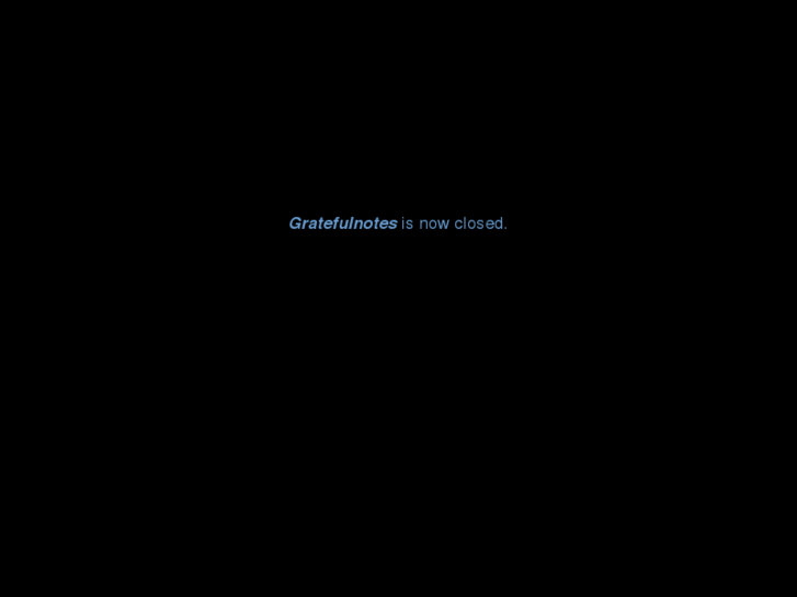 www.gratefulnotes.net