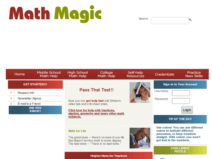 www.mathmagic.biz
