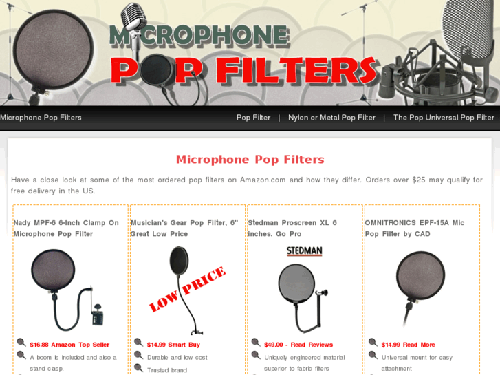 www.microphonepopfilters.com