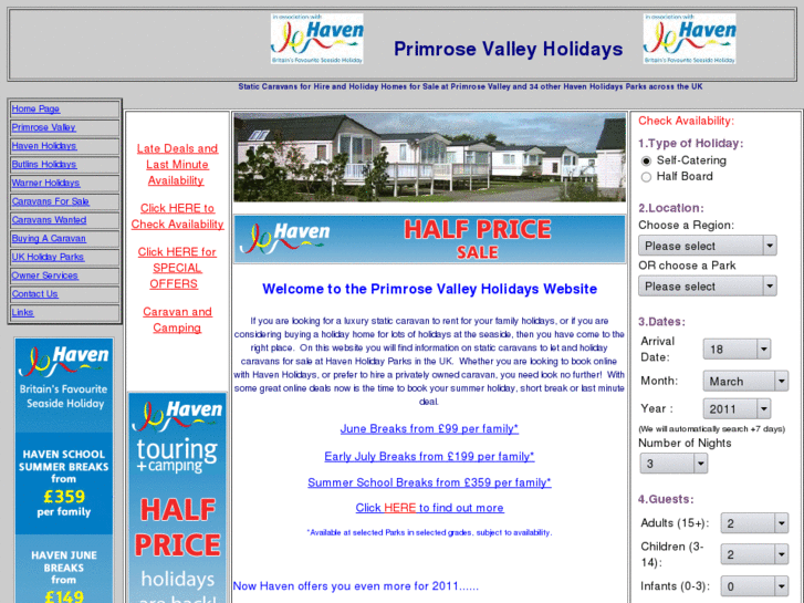 www.primrosevalleyholidays.com