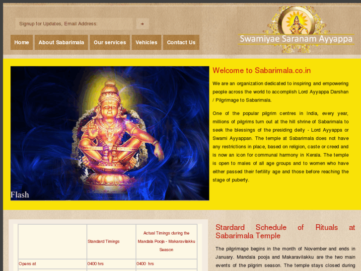 www.sabarimala.co.in