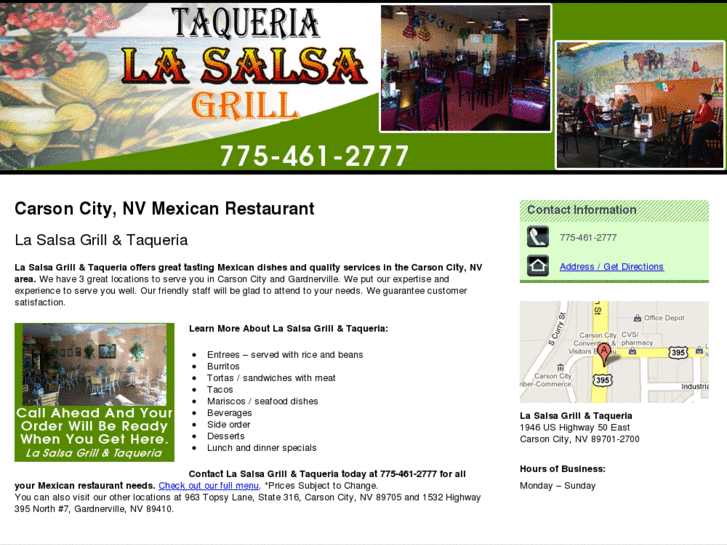 www.taquerialasalsagrill.com