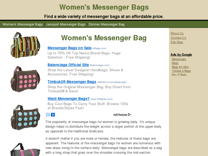 www.womensmessengerbags.net