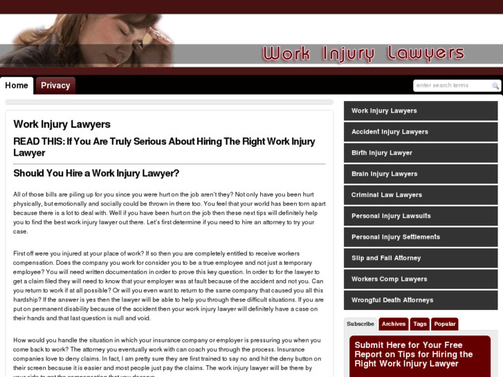 www.work-injurylawyers.com