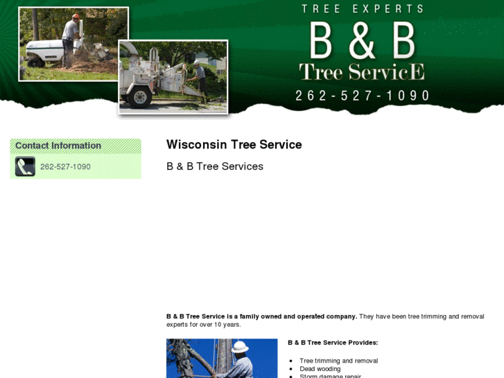 www.bandbtreeserviceofwisconsin.com