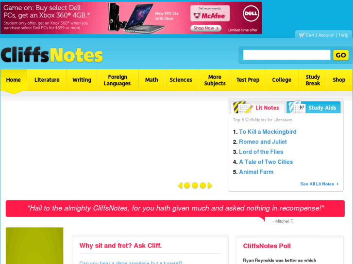 www.cliffnotes.com